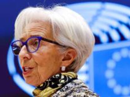 La presidenta del BCE, Christine Lagarde.