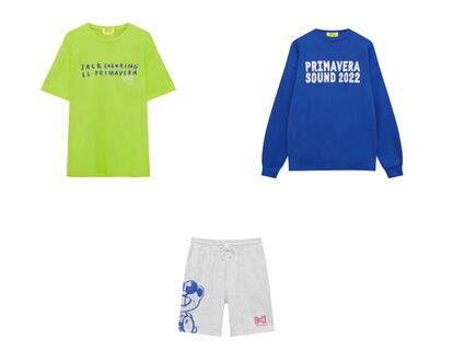 Pull&Bear ha diseñado una colección de prendas limitadas para este Primavera Sound 2022 con el sello animado de Jack Sachs que cumple a raja tabla el ideario de un buen look de festival: ser cómodo y divertido mientras llama la atención.