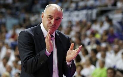 Pablo Laso, entrenador del Real Madrid.