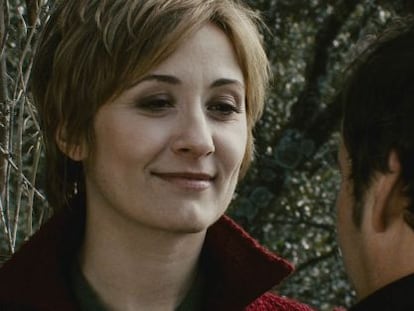 Nathalie Poza y Eduard Fernández, en la película.