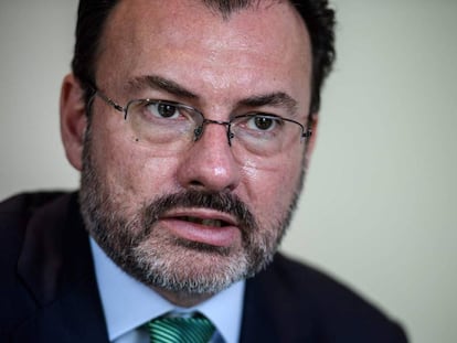 El canciller mexicano, Luis Videgaray, este sábado en Danang (Vietnam).