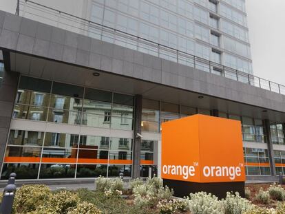 Logotipo de Orange.