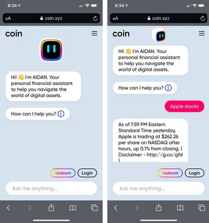 Coin, el asistente financiero en tu móvil.