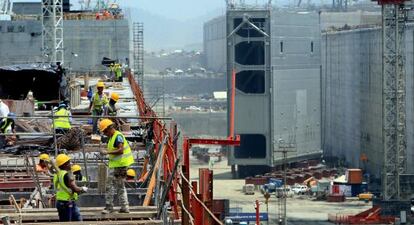 Obras del Canal de Panam&aacute;.