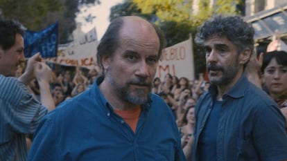 Los actores Marcelo Subiotto y Leonardo Sbaraglia en una imagen de 'Puan'.