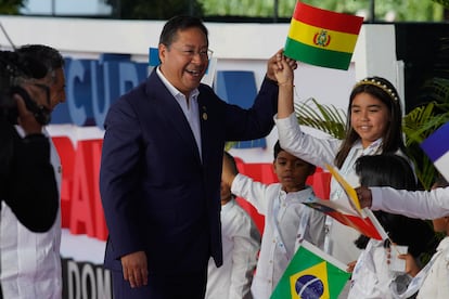 El presidente boliviano, Luis Arce, el pasado 25 de marzo durante la Cumbre Iberoamericana en República Dominicana.