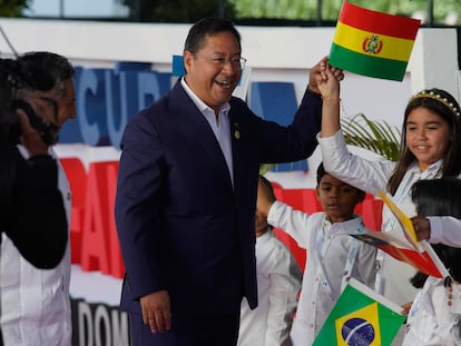 El presidente boliviano, Luis Arce, el pasado 25 de marzo durante la Cumbre Iberoamericana en República Dominicana.