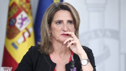 Teresa Ribera, ministra en funciones para la Transición Ecológica