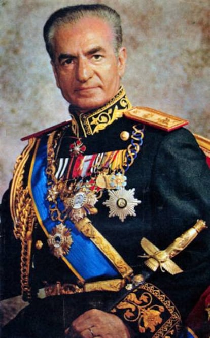 El sah Reza Pahlevi.