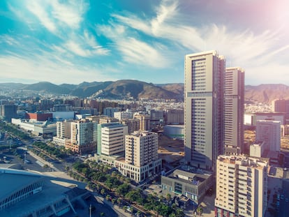 Vista de Santa Cruz de Tenerife.