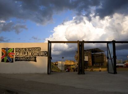 El recinto del festival durante la edición de 2009