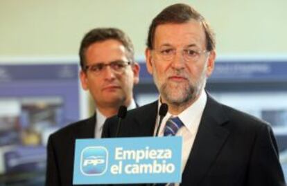 Mariano Rajoy y Antonio Basagoiti.