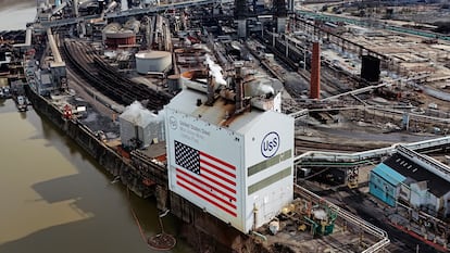 Planta siderúrgica de U.S. Steel en Clairton (Pensilvania).