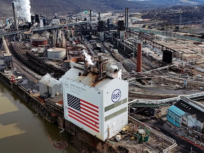 Planta siderúrgica de U.S. Steel en Clairton (Pensilvania).