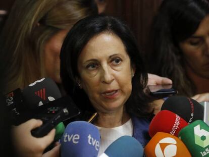 Margarita Robles, ministra de Defensa en funciones.