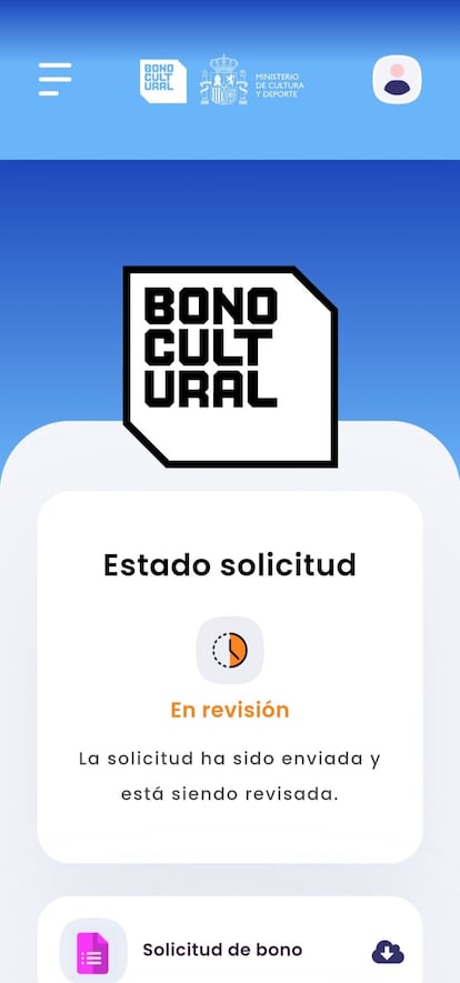 Una vez solicitado con éxito el bono, pasará a estar en revisión. Las ayudas no empezarán a concederse hasta septiembre.