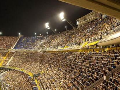 La Bombonera, o estádio do Boca Juniors.