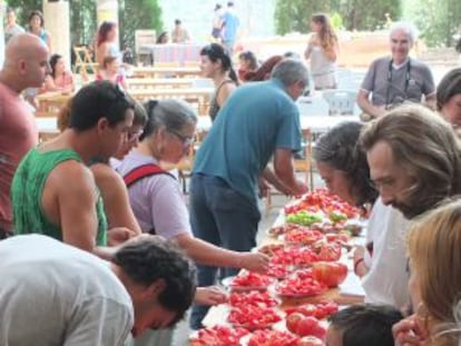 Una imagen de la Feria de la Biodiversitat Cultivada del País Valenciano, en 2013.