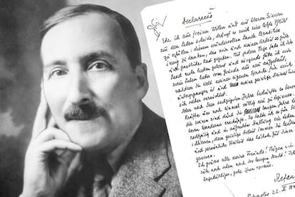 Stefan Zweig y su &#039;declaraci&oacute;n&#039; de despedida