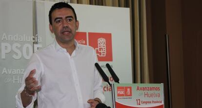 El vicesecretario del PSOE andaluz, Mario Jiménez.