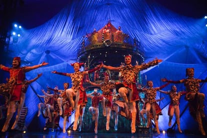 El Cirque du Soleil, en su espectáculo Kooza.