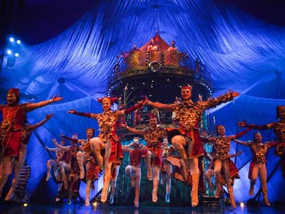 El Cirque du Soleil, en su espectáculo Kooza.
