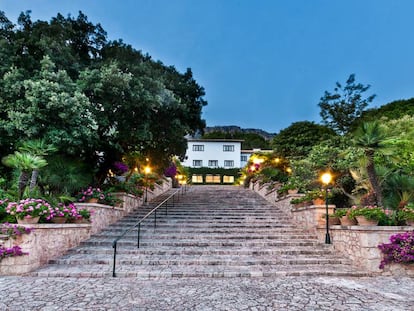 La fachada del Hotel Formentor (Mallorca), en la actualidad.