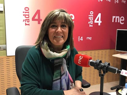 La presidenta de la Diputación de Barcelona, Núria Marín, este martes.