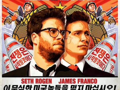 Cartaz do filme ‘The Interview’.