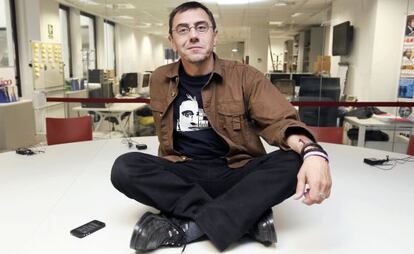 Juan Carlos Monedero, número tres de Podem.