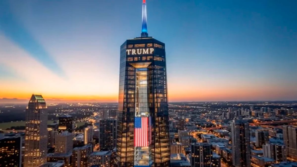 Trump unveils plans for his presidential library as a skyscraper in Miami amid questions about its funding