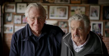 Noam Chomsky y Pepe Mujica.