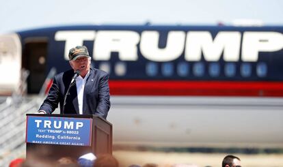 Donald Trump en Redding (California)