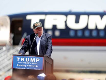 Donald Trump en Redding (California)