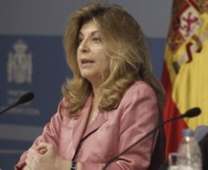 La secretaria de Estado de Empleo y de Seguridad Social, Engracia Hidalgo.