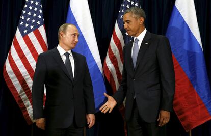 Putin y Obama se encuentran en la Asamblea General de la ONU.