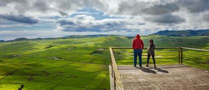 Mirador de Serra do Cume, en Terceira.