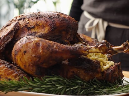 Pavo al estilo peruano