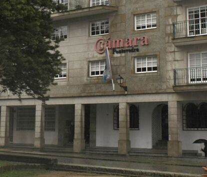 Sede de la Cámara de Comercio de Pontevedra.