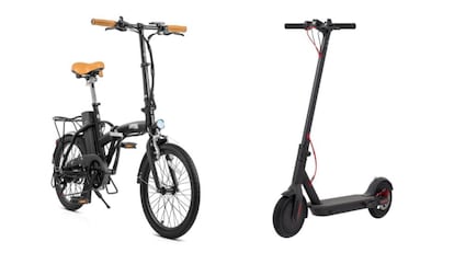 La bicicleta eléctrica plegable Fitfiu Compact y el patinete eléctrico RiderStars RS9 son dos de los modelos que cuentan con grandes descuentos.