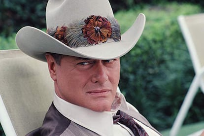 El personaje J. R. Ewing, de la serie 'Dallas'.