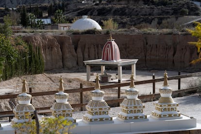 Instalaciones de la Fundación Mahasandhi, en Abanilla (Murcia).