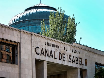 Instalaciones centrales del Canal de Isabel II en la calle de Santa Engracia de Madrid.