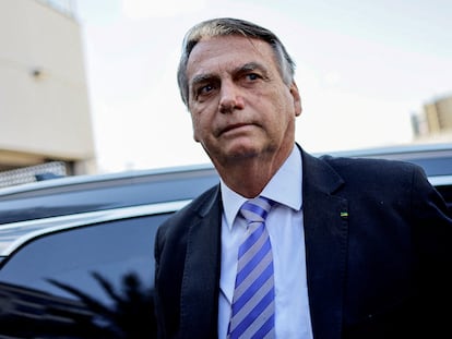 El expresidente brasileño, Jair Bolsonaro, el pasado mes de octubre en Brasilia.