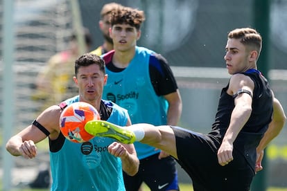 Entrenamiento del FC Barcelona
