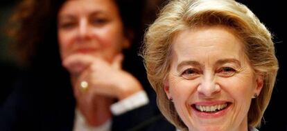 La presidenta de la Comisión Europea, Ursula von der Leyen.
 