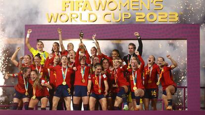 Selección española femenina de fútbol, ganadora del Mundial 2023