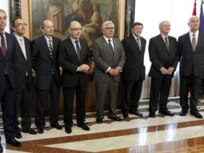 El comit&eacute; de expertos convocados por el ministro de Hacienda, Crist&oacute;bal Montoro.