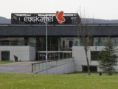 Sede central de la compañía de telecomunicaciones Euskaltel, en el parque tecnológico de Zamudio, en Bizkaia.