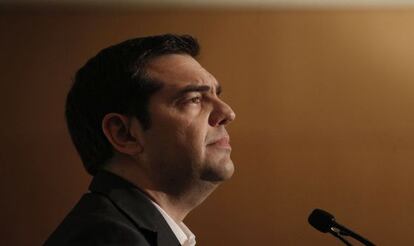 El primer ministro griego, Alexis Tsipras, el 15 de mayo en Atenas.